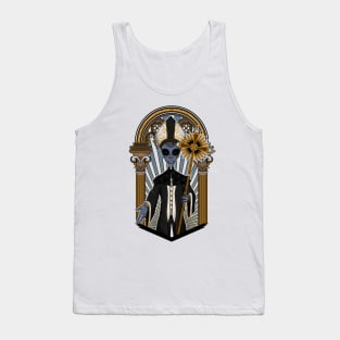 The alien Pope - Color version Tank Top